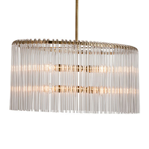 Orchard Chandelier in Antique Brass