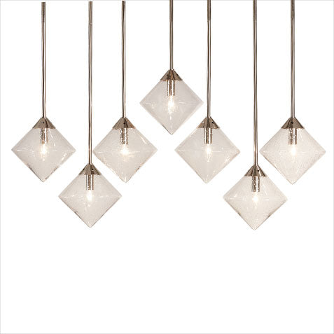 Tallie Glass Bulb Chandelier