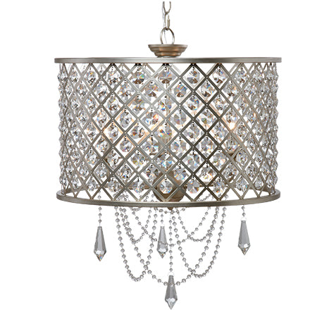 Antoinette Silver Chandelier