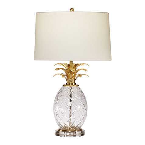 Pineapple Brass Table Lamp