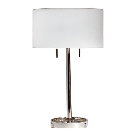 Braxton Nickel Table Lamp