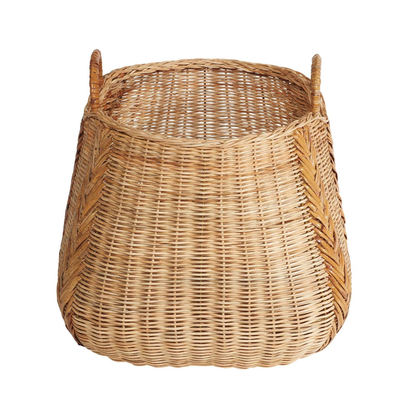 Braided Wicker Basket