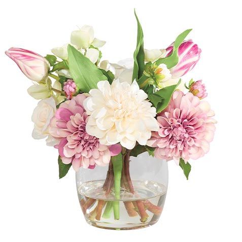 Dusty Lavender Dhalia Mix