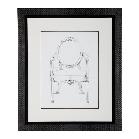 Historical Chair Sketch IV