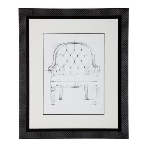 Historic Chair Sketch VI