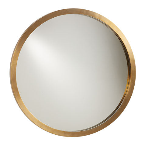 Bellaire Wall Mirror - Brass