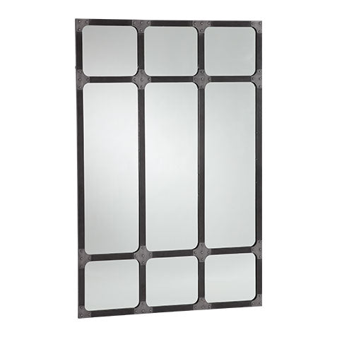 Braydon Iron Floor Mirror