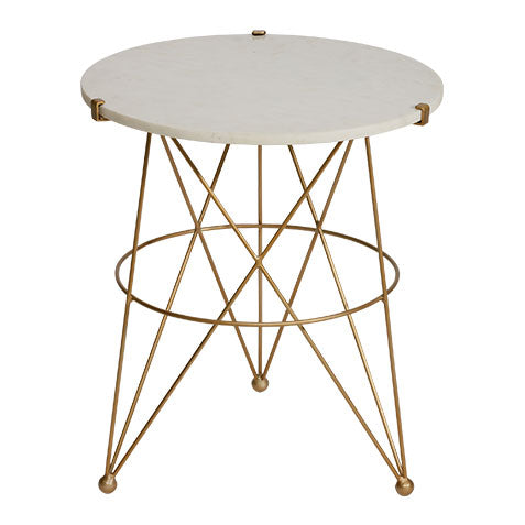 Estella Marble Top Accent Table