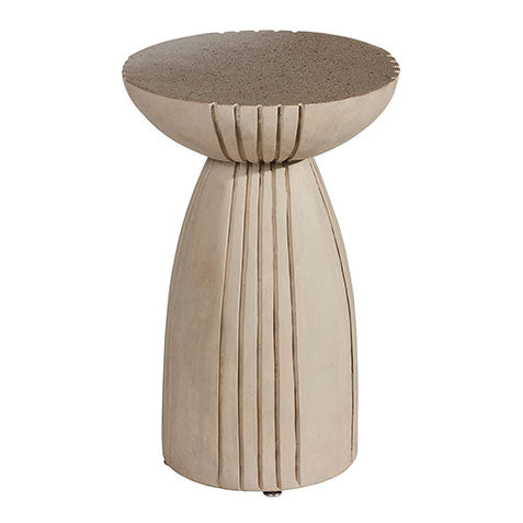 Tobin Concrete Accent Table