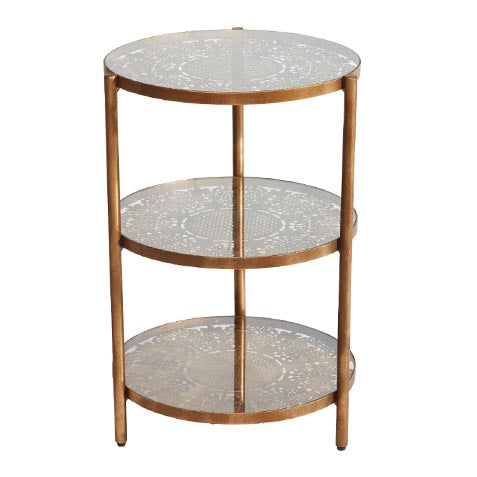 Aurora Lace Accent Table