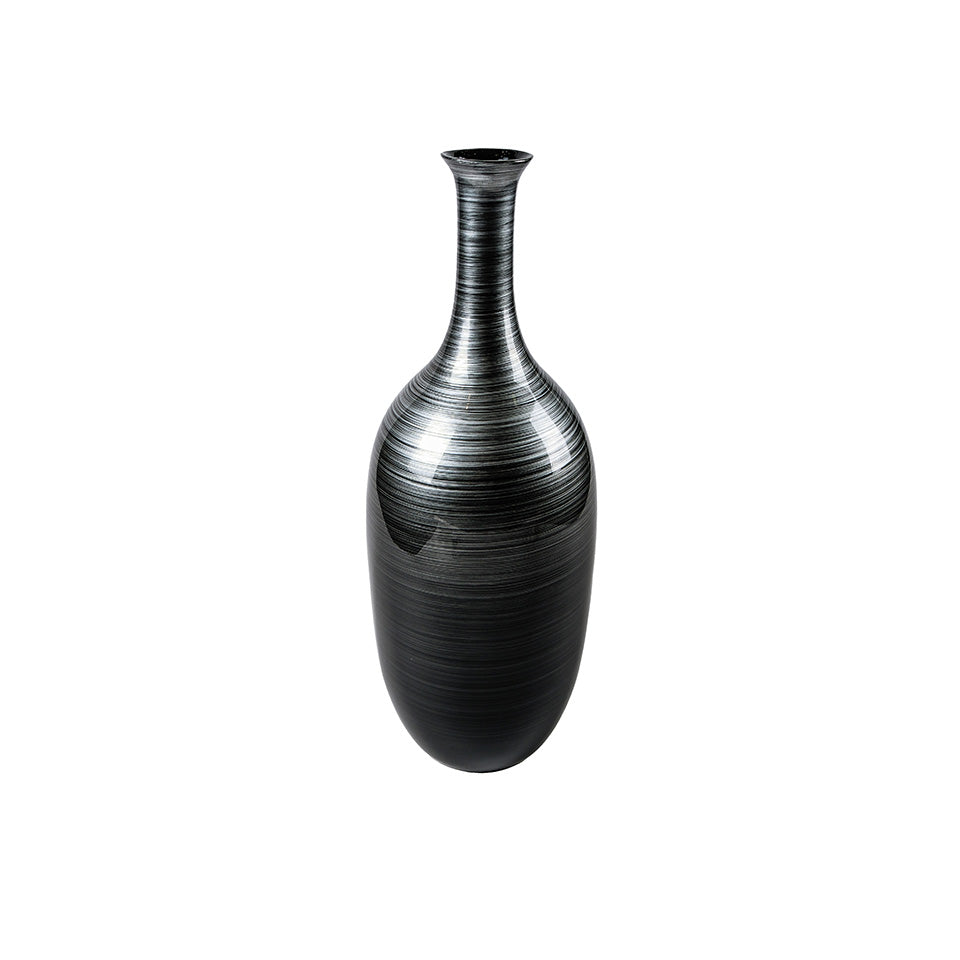 Large Striped Vase