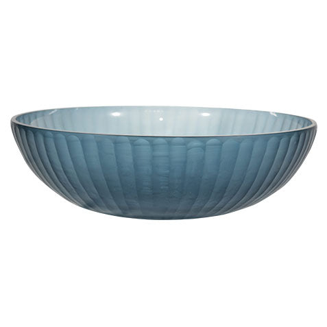 Afina Blue Glass Bowl