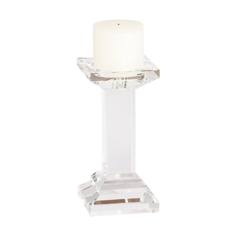 Medium Crystal Candlestick