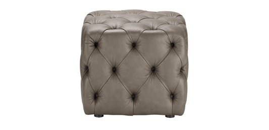 Callahan Leather Ottoman